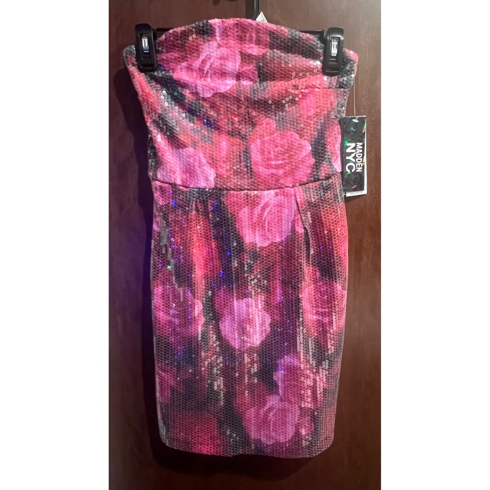 Madden NYC Women's Sequin Mini Tube Dress, Size XXS